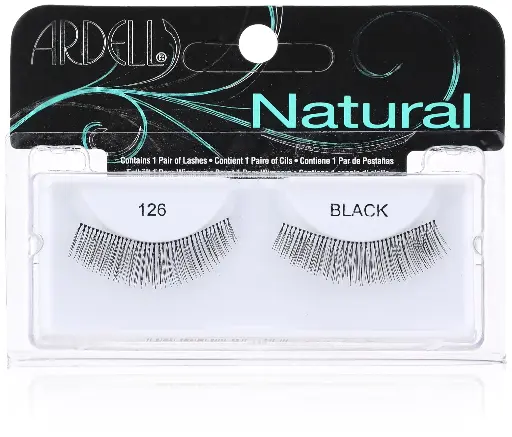 [koz1326] ARDELL Natural 126 Black (6103)