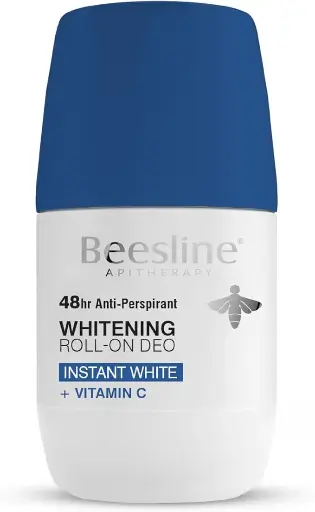 [koz2456] Beesline Whitening Roll-On Deodorant Instant White Vitamin C - 50ml