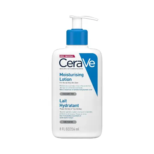 [koz2069] CeraVe Daily Face & Body Moisturiser Lotion for Dry To Very Dry Skin - 236ml 